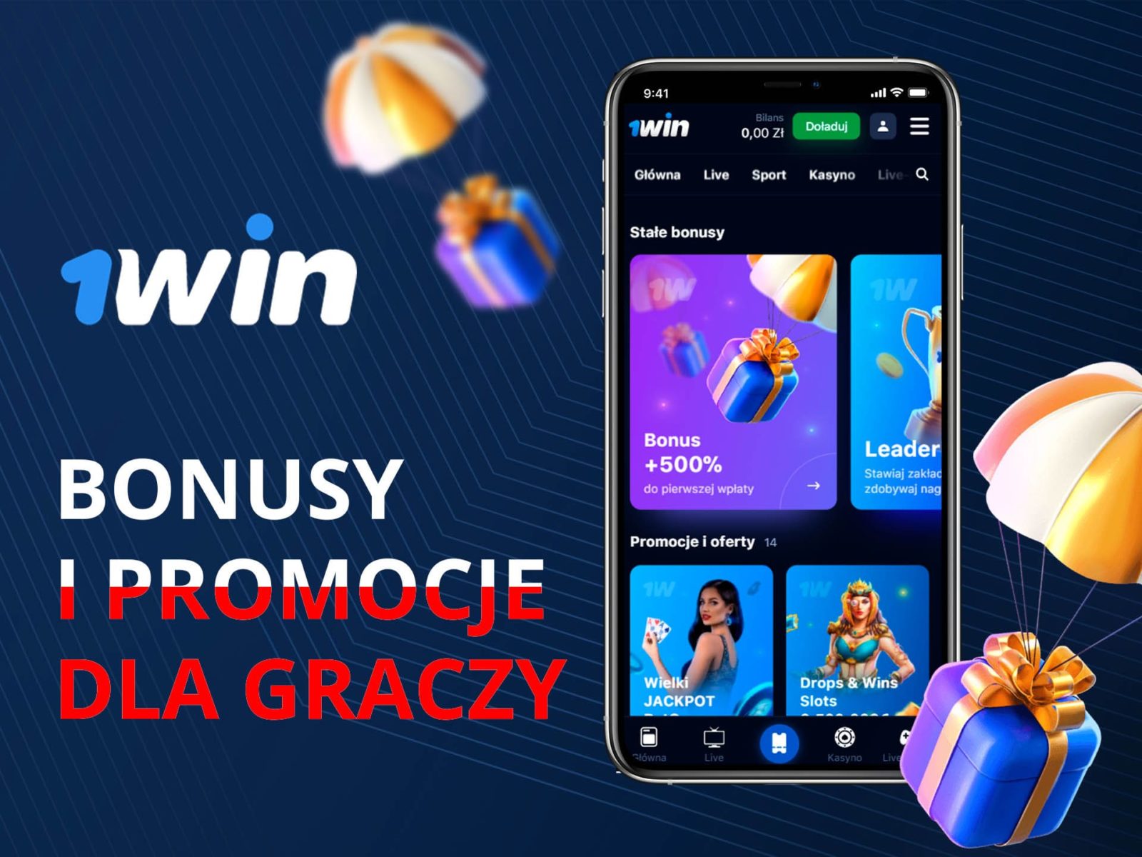 Bonusy i promocje dla graczy 1Win