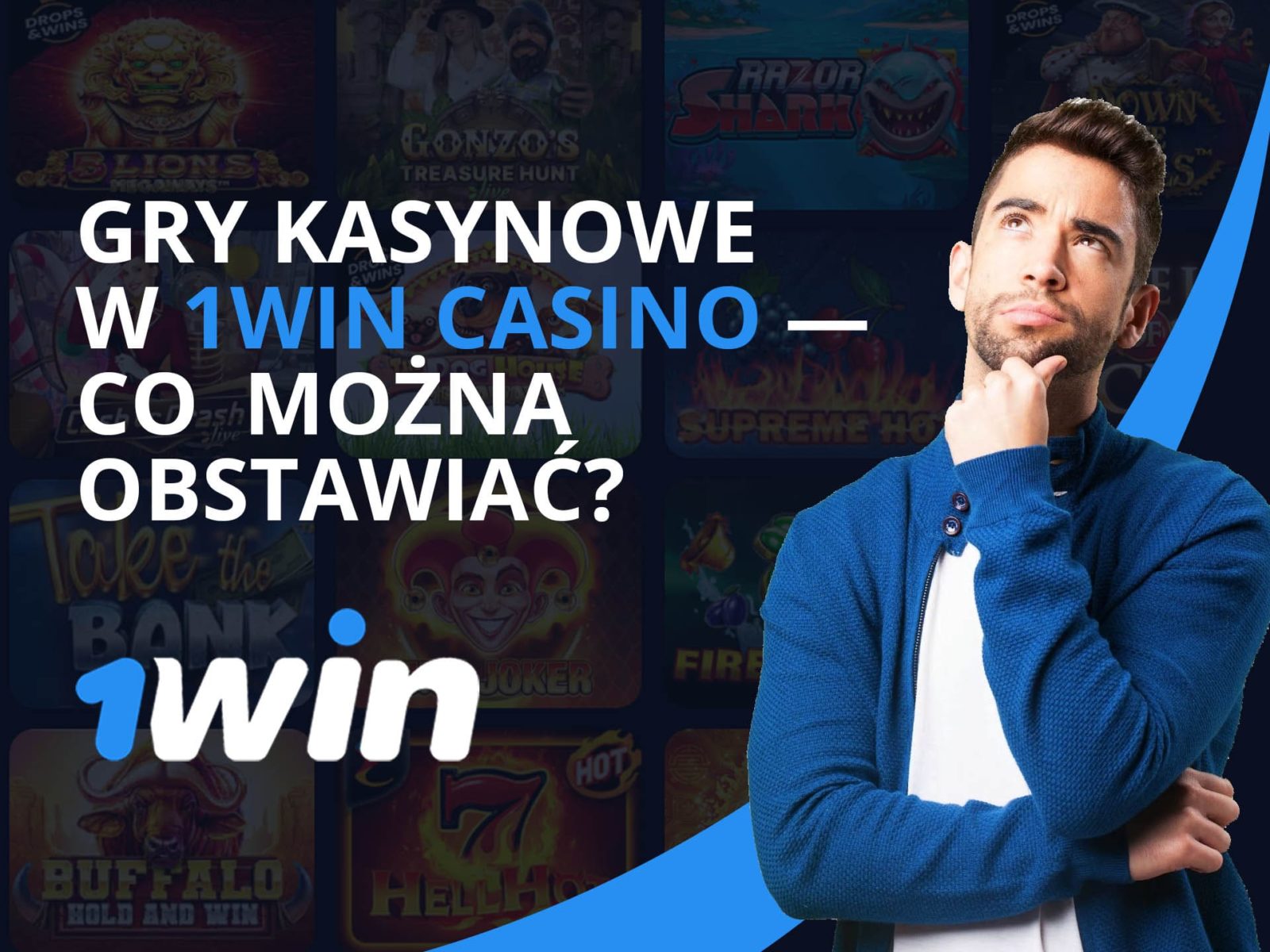 Gry kasynowe w 1Win Casino