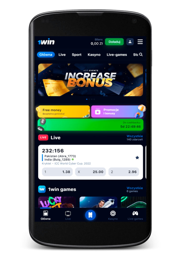 Jak pobrać 1Win apk dla Androida - krok 5