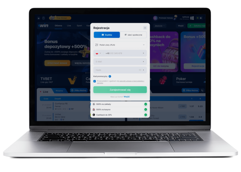 Jak się zarejestrować - krok1