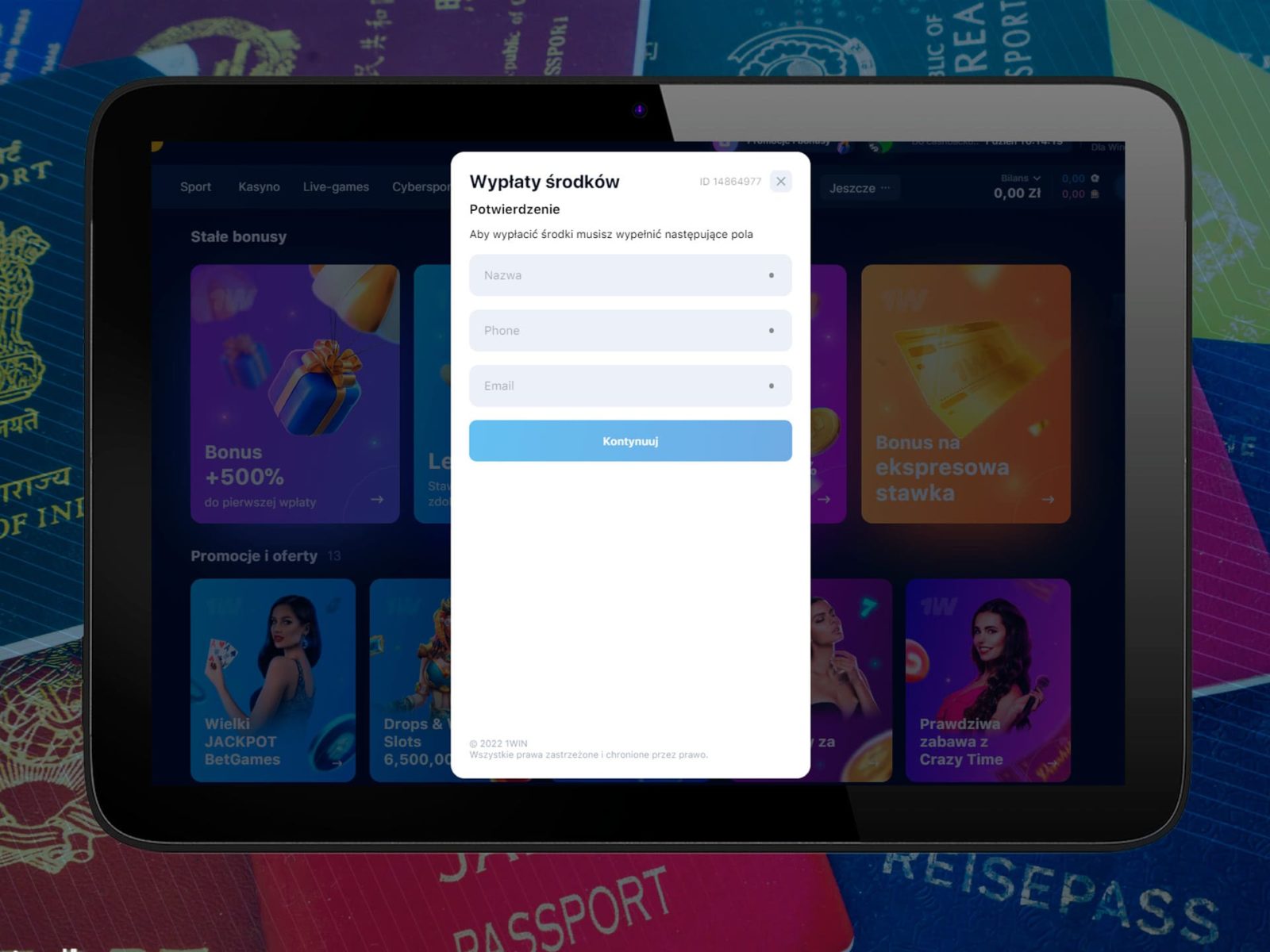 Jak ukończyć weryfikację - krok 2