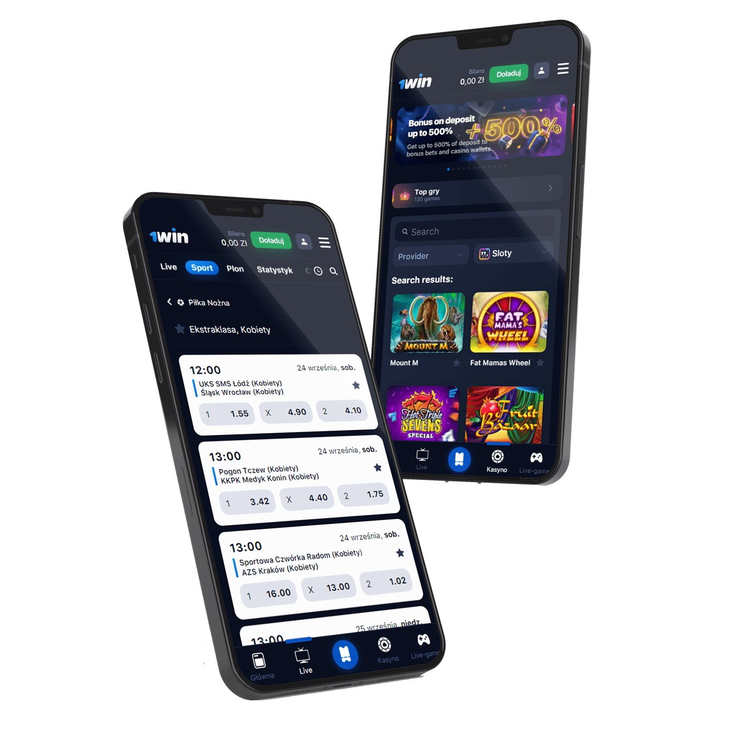 Platforma bukmacherska i kasynowa