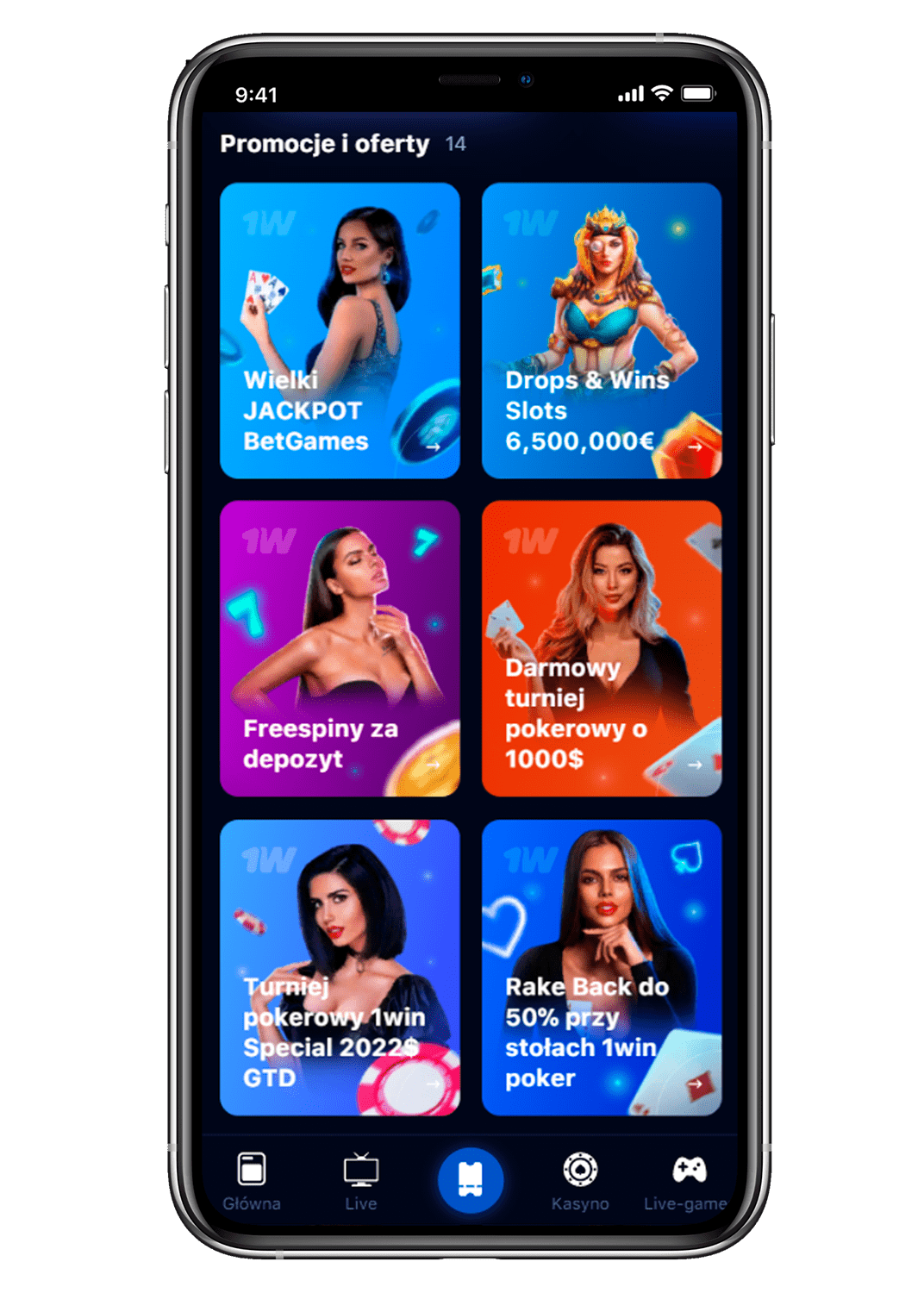Promocje dla graczy 1Win w aplikacji